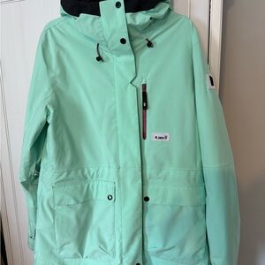 Mint Green Women's Ski Jacket